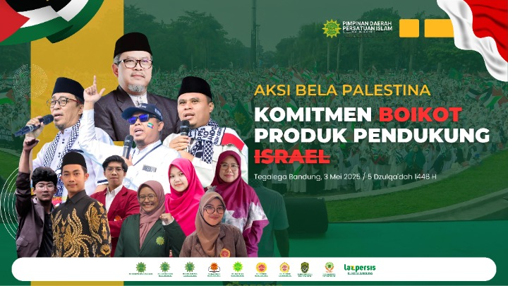 Aksi Bela Palestina, Persatuan Islam Kabupaten Pangandaran Mengajak Turun Aksi